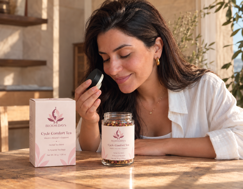 Cycle Comfort Tea review photo for Rania N. (Chouf)