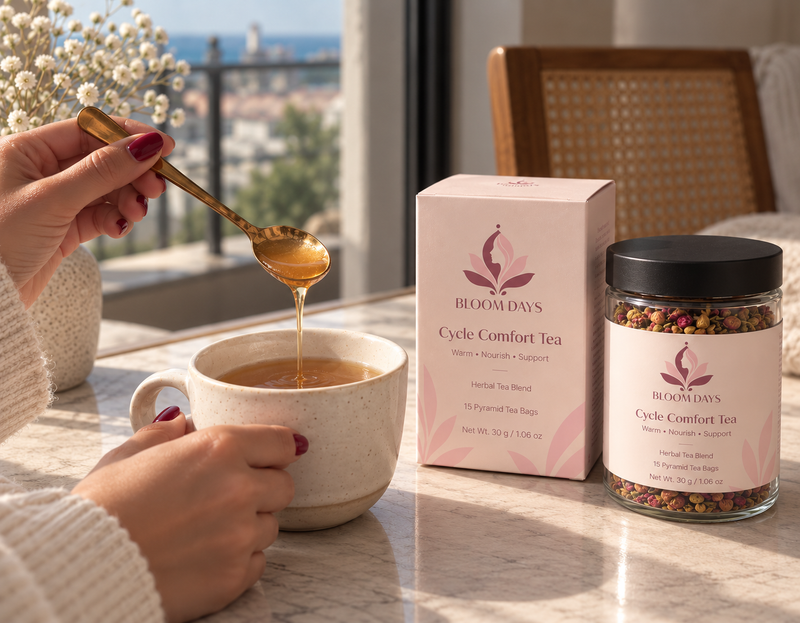 Cycle Comfort Tea review photo for Aya L. (Batroun)