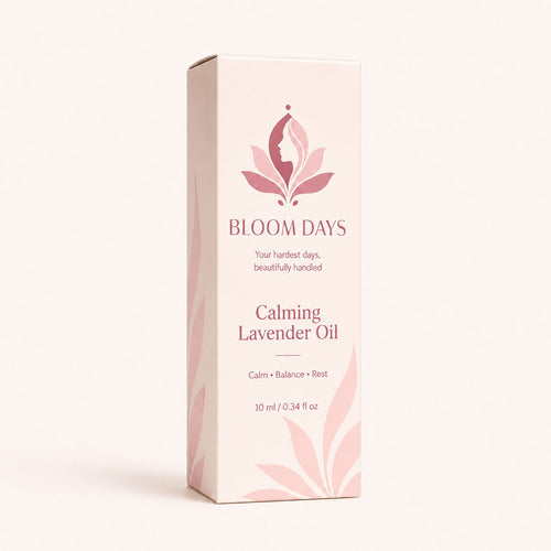 Bloom Days Calming Lavender Oil 10 ml packaging