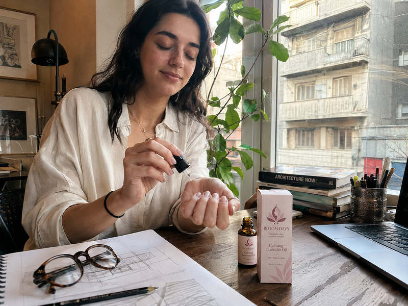 Calming Lavender Oil (10 ml) review photo for Perla R. (Mar Mikhael)